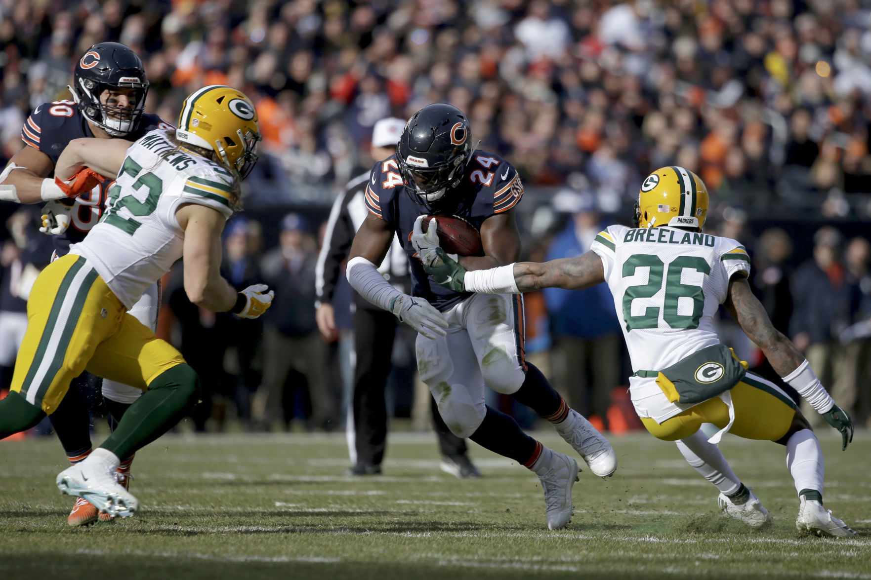 Bears 24, Packers 17